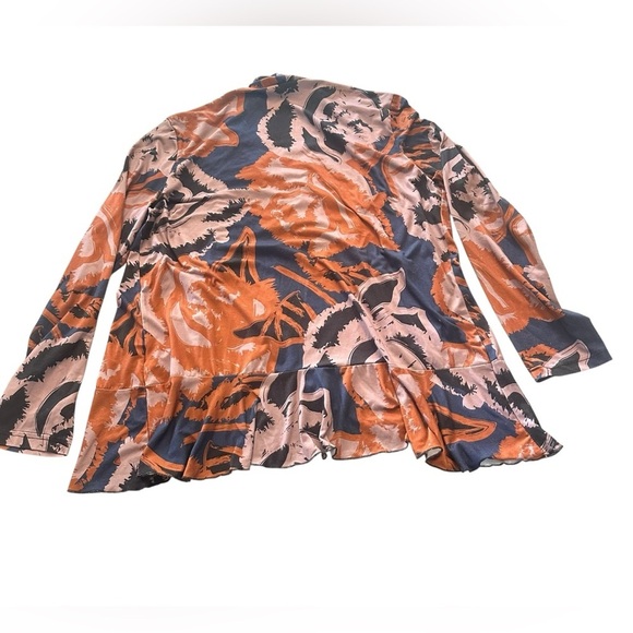 Loveu.Dear Open Front Lace Detail Cardigan - Womens Size Large - Fall Floral - Picture 5 of 5